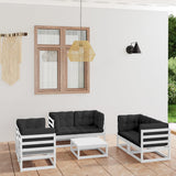 vidaXL 7-delige Loungeset massief grenenhout