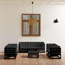 vidaXL 8-delige Loungeset massief grenenhout