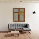 vidaXL 5-delige Loungeset massief grenenhout