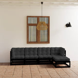 vidaXL 5-Piece Lounge Set Solid Pine Wood