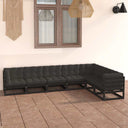vidaXL 7-Piece Outdoor Lounge Set Solid Pinewood