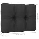 vidaXL 10-delige Loungeset massief grenenhout
