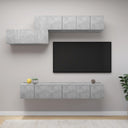 vidaXL Ensemble de meubles TV 7 personnes sans esprit