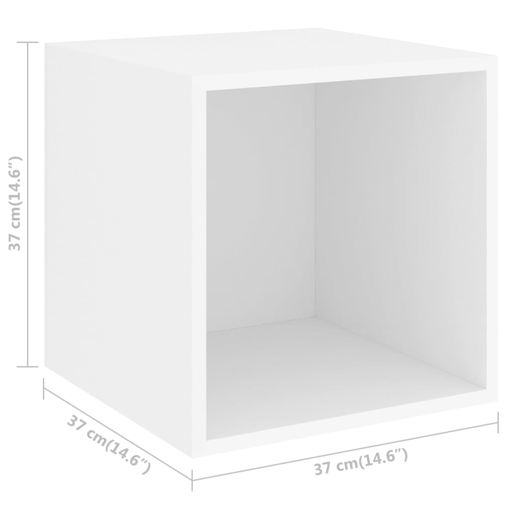vidaXL 5-delige Tv-meubelset bewerkt hout grijs
