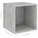 vidaXL 5-delige Tv-meubelset bewerkt hout wit