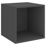vidaXL 5-delige Tv-meubelset bewerkt hout wit
