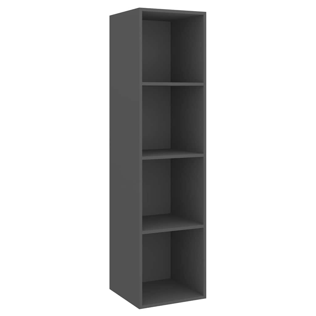 vidaXL 5-delige Tv-meubelset bewerkt hout wit