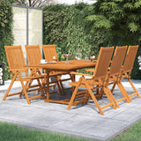 vidaXL 5-delige Tuinset massief acaciahout 150-200 cm