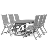 vidaXL 5-piece Garden Dining Set Solid Acacia Wood