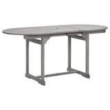 vidaXL 5-piece Garden Dining Set Solid Acacia Wood