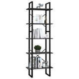 vidaXL Boekenkast met 5 schappen 40x30x175 cm massief grenenhout