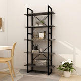 vidaXL Boekenkast met 5 schappen 40x30x175 cm massief grenenhout