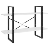 vidaXL Bookcase with 5 Shelves 40x30x175 cm Engineered Wood White