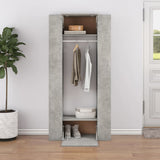 vidaXL Hallway Cabinets 2 pcs Engineered Wood Sonoma Oak Colour