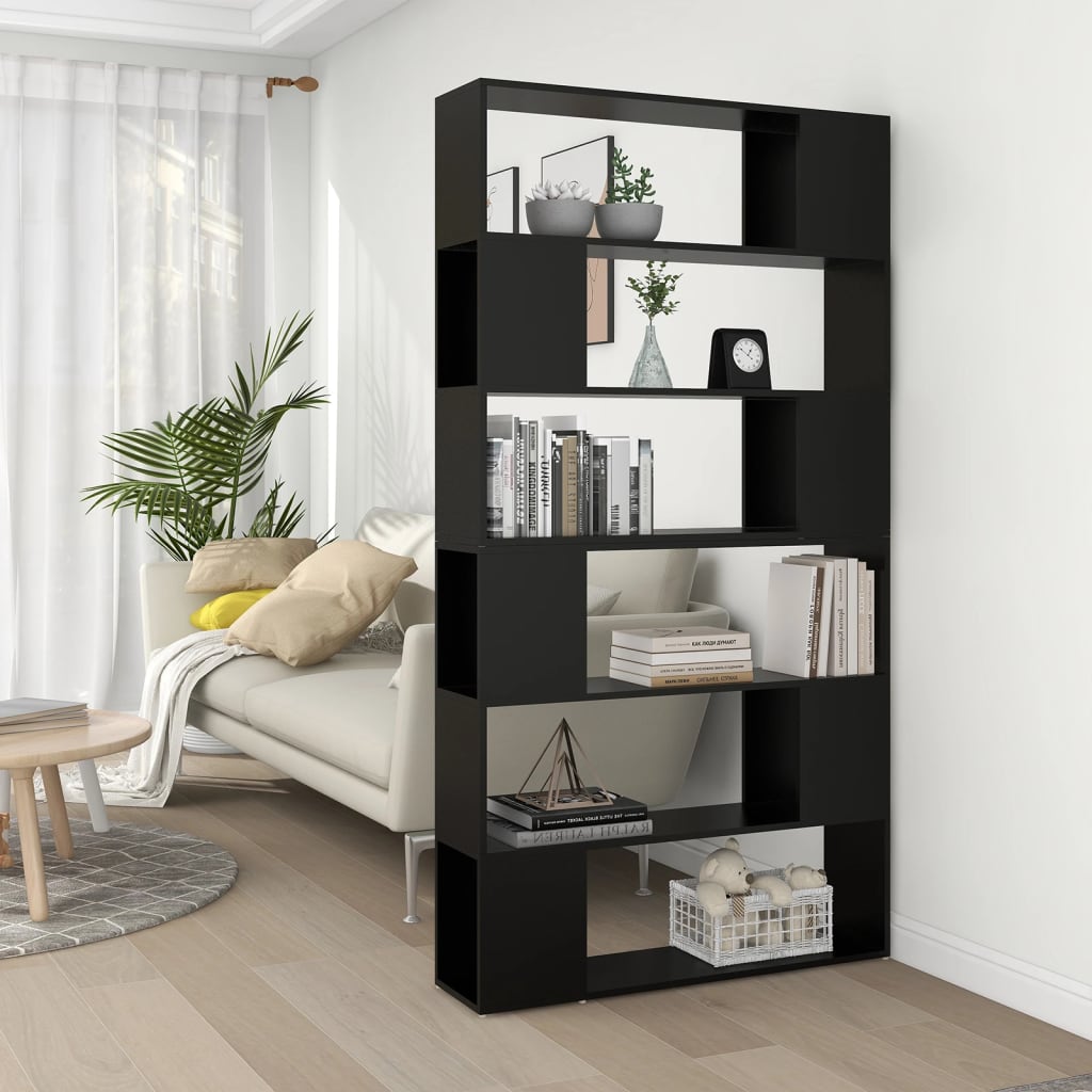 vidaXL Boekenkast/kamerscherm 100x24x188 cm wit