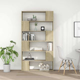vidaXL Boekenkast/kamerscherm 100x24x188 cm wit