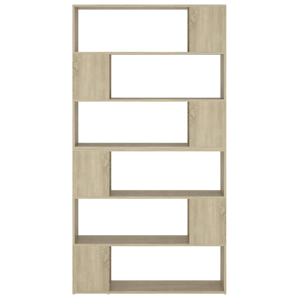 vidaXL Boekenkast/kamerscherm 100x24x188 cm wit