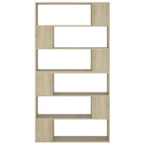 vidaXL Boekenkast/kamerscherm 100x24x188 cm wit
