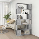 vidaXL Boekenkast/kamerscherm 100x24x188 cm wit