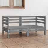 vidaXL 2-seater Garden Bench Solid Pinewood