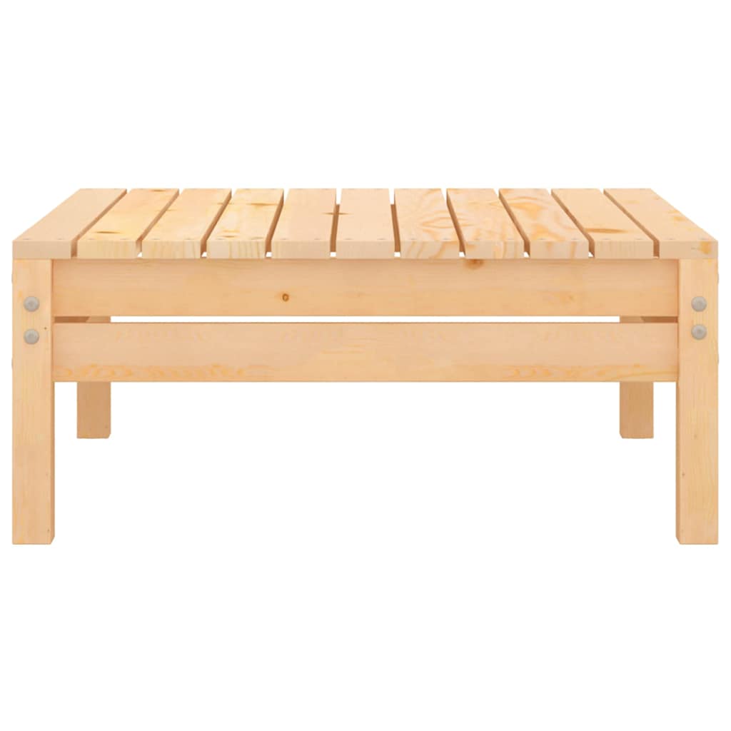 vidaXL 5-delige Loungeset massief grenenhout wit