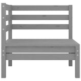 vidaXL 5-piece Lounge Set Solid Pinewood White