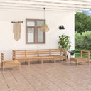vidaXL 6-delige Loungeset massief grenenhout