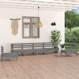 vidaXL 6-Piece Lounge Set Solid Pine Wood