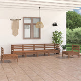 vidaXL 6-Piece Lounge Set Solid Pine Wood