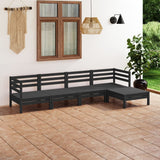 vidaXL 5-delige Loungeset massief grenenhout