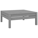 vidaXL 7-delige Loungeset massief grenenhout wit