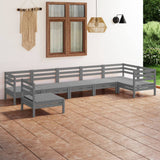 vidaXL 7-Piece Lounge Set Solid Pine Wood