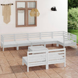 vidaXL 9-piece Lounge Set Solid Pine Wood