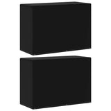 vidaXL Tuinmeubel-/barbecuehoezen 2 st met 6 oogjes 170x90x60 cm