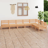 vidaXL 7-Piece Lounge Set Solid Pine Wood