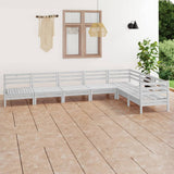 vidaXL 7-Piece Lounge Set Solid Pine Wood