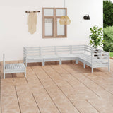 vidaXL 7-delige Loungeset massief grenenhout