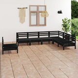 vidaXL 7-delige Loungeset massief grenenhout