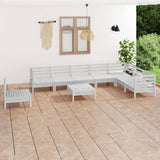 vidaXL 9-delige Loungeset massief grenenhout