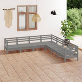 vidaXL 7-Piece Lounge Set Solid Pine Wood