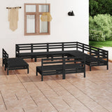 vidaXL 11-delige Loungeset massief grenenhout