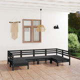 vidaXL 6-Piece Lounge Set Solid Pine Wood