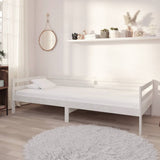 vidaXL Slaapbank met lades massief grenenhout 90x200 cm