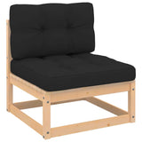 vidaXL 5-delige Loungeset massief grenenhout