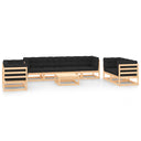 vidaXL 9-piece Lounge Set Solid Pine Wood
