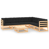 vidaXL 7-delige Loungeset massief grenenhout