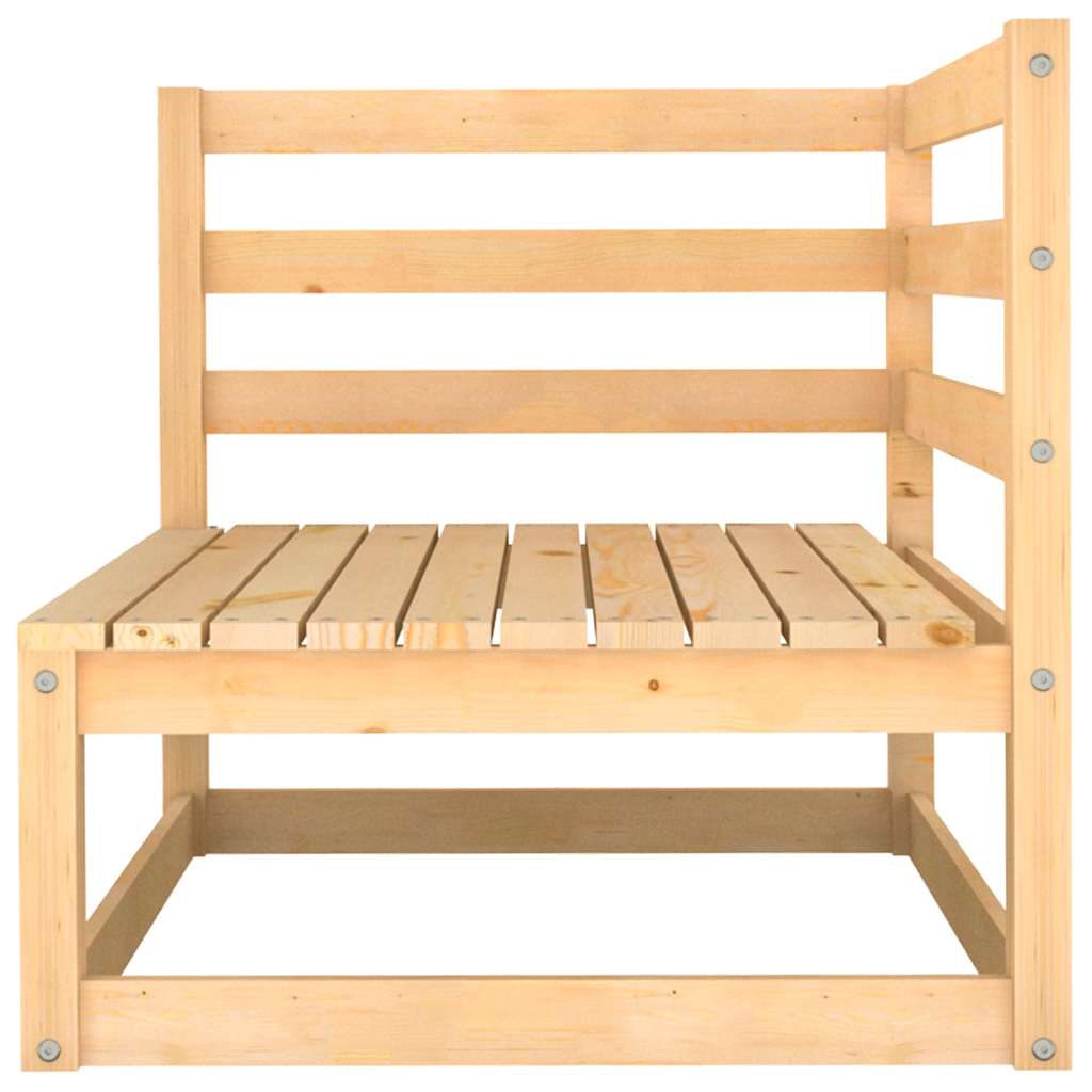 vidaXL 9-piece Lounge Set Solid Pine Wood