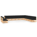 vidaXL Ensemble de salon 13 pcs bois de pin massif