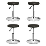 vidaXL Eetkamerstoelen 4 st kunstleer wit