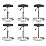 vidaXL Eetkamerstoelen 4 st kunstleer wit